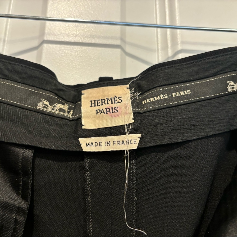 Women’s Black Hermes Trousers